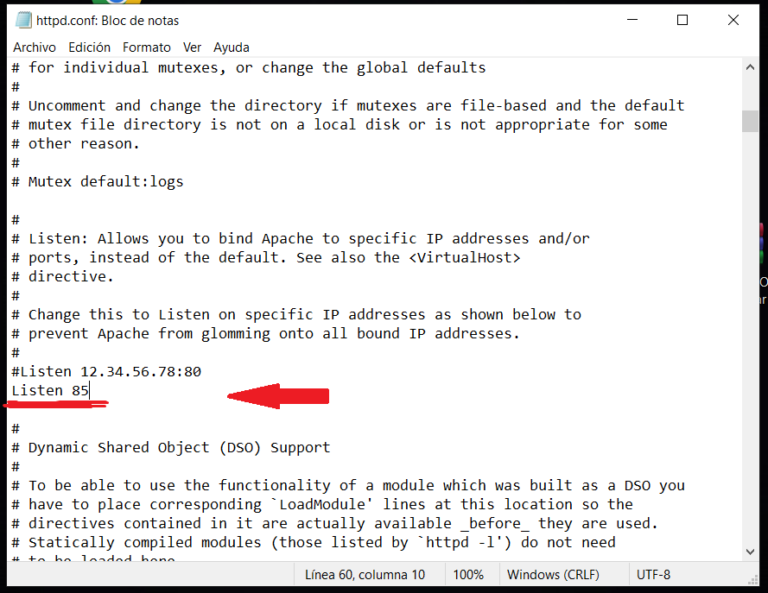 Cambiar El Puerto De Mi Servidor Web Apache En XAMPP